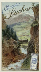 Ferrocarril de San Gotardo, Suiza